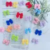 Pajarita esmerilada pajarita accesorios de resina cuerda para el pelo DIY pasador parche para vaso de agua funda de teléfono material hecho a mano DIY