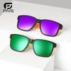 Novos Óculos de Sol Quadrados Polarizados para Uso Externo para Homens e Mulheres, Óculos de Sol Coloridos da Moda, Óculos Esportivos Modernos para Corrida