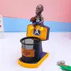 Nuevo Adorno de Escritorio Personalizado: Lámpara Portalápices de Buda Brillante Creativa y de Moda, Decoración de Almacenamiento Regalo