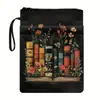 Bolsa para Libros Bolsa de Almacenamiento Portátil Cubierta Personalizada para Libros Cubierta Protectora Entusiastas de la Lectura de Libros Bolsa de Almacenamiento Impresa