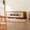 Zapatero Multicapa para Entrada de Casa con Puerta, Almacenamiento Integrado de Zapatero, Montado en Pared, Interior, Bonito Pasillo Habitación de Alquiler