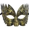 Halloween Nueva Máscara de Media Cara Máscara Misteriosa Retro Mascarada de Alto Sentido Cosplay Romano Samurai