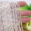 Cobre puro 1.5 mm de grosor cadena de bambú accesorios para horquillas DIY material para collares chapado en color venta al por mayor Amazon