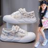 Zapatos de Lona para Niños, Estilo Coreano Verano Nuevos Zapatos para Estudiantes, Zapatos Deportivos Casuales para Niños, Zapatos Bajos de Suela Suave para Niñas