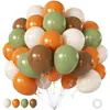 Conjunto transfronteiriço de 0 peças de balões metálicos de látex com lantejoulas flutuando no ar com hélio para decoração de aniversário e eventos de festa