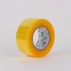 Papel adhesivo de sellado transparente personalizado de 55 mm rollo grande amarillo cinta adhesiva de embalaje sellado de cajas para comercio electrónico cinta exprés