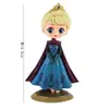 Decoraciones para Pastel del Día del Niño Adornos Topper de Cumpleaños Accesorios Inserts de Repostería de Princesa Escena de Cumpleaños de Princesa Elsa