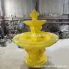 Bacia de Água Corrente de Camada Dupla em Fibra de Vidro Escultura de Paisagismo para Jardim Externo Fabricante Personalização