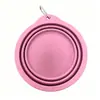 Novo Tigela Dobrável para Pets da Amazon, Tigela de Silicone para Alimentos para Animais Beber Água ao Sair, Tigela Dobrável de Silicone para Cachorros ao Ar Livre Atacado