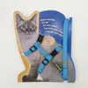 Spot atacado coleira para pet gato industrial peitoral traseiro corrente para gato multicolor opcional parafuso corda de gato fornecimento direto da fábrica