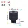 Adaptador de Tornillo para Cámara de 3/8 a 1/4 Soporte de Trípode Cabezal Soporte para Transmisión en Vivo Accesorios de Conversión para Soporte de Micrófono