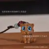 Chaveiro de Presente do Ano do Cavalo Pingente Ornamentado do Zodíaco Areia Verde Sândalo Corrente de Celular Desenho Animado Bolsa Feminina Lembrança