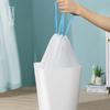 Bolsa de Basura con Cordón Bolsa de Limpieza Engrosada Portátil para el Hogar Bolsa Fácil de Tirar Un Tirón Empaque Automático Bolsa de Basura 15