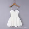 Vestido de Verano 2026 Estilo Francés Puro Deseo Temperamento Dulce Adelgazante Malla Transparente Patchwork Mangas Abullonadas con Tirantes para Mujer