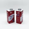 Fabricante personalizado al por mayor, lata cuadrada de hojalata, lata de metal de 1 l para aceite de motor, lata de hierro vacía de 1000 ml para aceite lubricante.