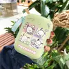 Bolsa de armazenamento para carregador, fone de ouvido, cabo de dados, câmera ccd de desenho animado fofa, caixa organizadora portátil, grande capacidade, rígida