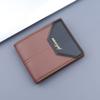 Cartera corta para hombre, tarjetero integrado, cartera corta para hombre, tarjetero con cremallera, cartera corta para hombre, monedero
