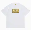 Hit da Internet de Verão 24: Camiseta bAPe Cabeça de Macaco Macaquinho, Camuflagem, Camiseta Unisex Manga Curta Gola Redonda
