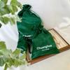 Chuanghua Personalizado Seda Artificial Cordón Bolsa Pequeña de Tela Bolsa para Peluca Joyería Bolsa de Satén a Prueba de Polvo Bolsa de Cosméticos Bolsillo con Solapa y Cordón Pantalones