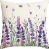 Fronha de Almofada Moderna Minimalista com Estampa de Plantas e Flores Amazon Home Sala de Estar Sofá Cama Fronha de Travesseiro de Cabeceira Capa de Almofada Linho