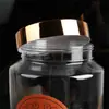 250g Tarro de Empaque de Cáscara de Mandarina Transparente Botella Sellada Seca de Cáscara de Mandarina Tarro de Almacenamiento Media Libra de Cáscara de Mandarina Caja de Regalo de Empaque