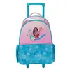 Mochila Escolar con Carrito Australiana de Gran Capacidad, Diseño de Dibujos Animados, Mochila con Ruedas para Estudiantes de Primaria y Secundaria