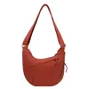 Yuesite Bolsa Casual Ligera de Tela de Nylon Moda Versátil Estilo Perezoso Gran Capacidad Bolso Cruzado Bolso de Hombro Sencillo para Mujer