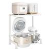 Estante de almacenamiento para arrocera de cocina, freidora de aire, electrodomésticos en capas, pequeños electrodomésticos, horno de encimera, estante de almacenamiento multifuncional