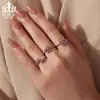 Anillo Abierto Original Aifulu Vida Marina Cobre Chapado en Platino Anillo de Delfín Tortuga Caracola Anillo Ajustable para Mujer