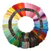 Hilo de bordar para punto de cruz de 100 colores, hilo de bordar de poliéster y algodón, hilo de bordar para punto de cruz de 50 colores, hilo de bordar de 100 colores