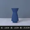 Vaso de Cerâmica Pintado Dopamina Morandi Cintura Pequena Planta Verde Grande Diâmetro Porcelana Ornamentos Casa Sala de Estar Vaso de Flores