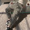 Nuevos Pantalones Jogger a Cuadros Elegantes para Niños 2025 Otoño e Invierno Deportes Casual Pantalones Largos Estilo Coreano Pantalones Harem