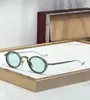 Gafas de Sol Jmm Varda Moda Transfronteriza Retro Metal Marco Ovalado para Hombres y Mujeres, Versátiles de Moda para Vacaciones Fiestas