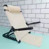 Silla respaldo cama plegable dormitorio dormitorio silla de ordenador silla de cama sin patas anciano reclinable ajustable