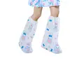 Cobertores de sapato impermeáveis para atacado do fabricante, espessados para dias chuvosos, antiderrapantes para uso externo, à prova de tempestades, cobre-sapatos de chuva duráveis para crianças, peça única com entrega direta