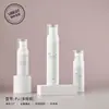 Frasco de loção com bomba cilíndrico simples e de alta qualidade em estoque de 30ml, frasco spray de 150ml, embalagem plástica PET para cosméticos