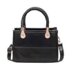Design de Nicho Bolsa Pequena Feminina Estampa de Leopardo 2026 Novo Estilo Moda Japonesa Coreana Bolsa de Ombro Única Bolsa de Mão Trançada Bolsa Transversal Pequena Quadrada