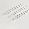 Lámpara Infrarroja de 3 mm, Enchufe de Cabezal Plano, Tubo Emisor Infrarrojo 850/940nm, Luz de Relleno para Vigilancia de Seguridad y Visión Nocturna