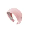 Diadema de terciopelo coreano de color sólido para lavar la cara para mujer, Pasador simple de corona alta, Accesorio para el cabello de diadema simple de tela