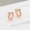 Brincos Franceses Exquisitos 2022 Novo Temperamento Ouro Rosa Ear Cuffs Brincos Simples Versátil Nicho Brincos de Tarraxa Letra T