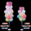 Columna de Globos Soporte Flotante de Mesa Decoración de Apertura Cumpleaños Fiesta de Boda de Un Año Escena Árbol de Globos Flotantes para Boda