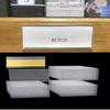 Estante de Supermercado Publicidad de Productos PVC Transparente Adhesivo Pegado en Estante Tela Adhesiva Pegado Plano Etiqueta de Precio Marca de Precio