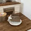 Diseño de Nicho Bolso Kelly Bolso de Mano para Mujer Bolso Cruzado Primavera 2026 Bolso Cuadrado Pequeño para Commuter Estilo Coreano Moda Ins Bolso de Hombro
