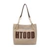 Bolsa de Tote, Versátil Estilo Nuevo Otoño e Invierno para Mujer, Lona de Gran Capacidad, Bolsa de Viaje de Alta Gama, Bolso de Hombro, Bolsa de Equipaje