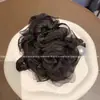 Presilha de Cabelo de Rede com Flor e Pérola Estilo Primavera High-End Feminino Novo Estilo 2025 Presilha Tubarão para a Parte de Trás da Cabeça
