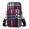 Bolsa deportiva impermeable Oxford para brazo, bolsa para teléfono móvil, mini bolsa pequeña, monedero para llaves y monedas de mujer, bolso bandolera multifuncional