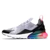 Tênis Masculino Air Max 270 Original Puro Transfronteiriço com Amortecimento de Ar na Meia Sola Leve para Esportes Respirável Casual para Mulheres
