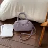 Bolsa de Boliche Portátil de Alto Valor Estético para Mulheres, Nova Moda Primavera 2026 Bolsa de Ombro Estilosa, Bolsa Transversal para o Dia a Dia