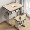 Pupitres y sillas estilo escolar, mesas de estudio, escritorios para niños, juegos de escritorio para estudiantes de primaria y secundaria, instituciones de capacitación y clases de tutoría