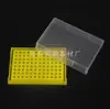 Caja de tubos de centrífuga de 96 pocillos de 0.2 ml Caja de tubos PCR
